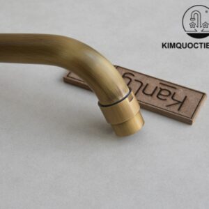 Vòi xả nước dài bằng đồng Kanly GCK58
