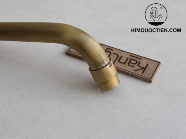 Vòi xả nước dài bằng đồng Kanly GCK58