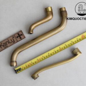 Vòi xả nước dài bằng đồng Kanly GCK58