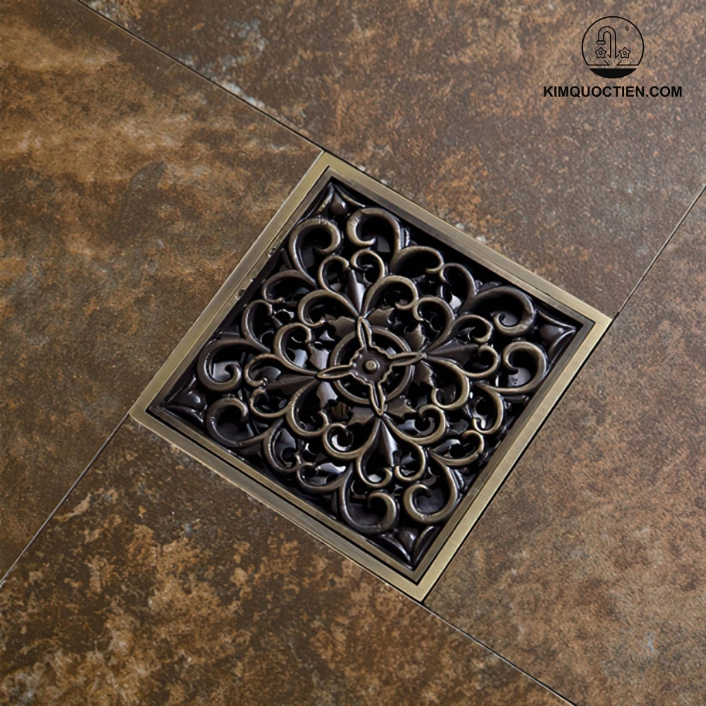 Phễu Thoát Sàn Kanly GCP01 Bằng Đồng