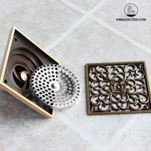 Phễu Thoát Sàn Kanly GCP01 Bằng Đồng