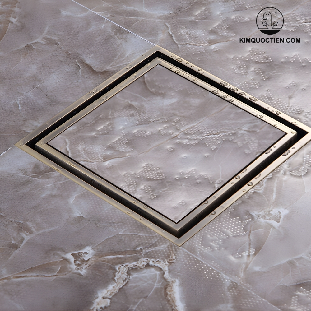 Phễu Thoát Sàn Kanly GCP09 Bằng Đồng