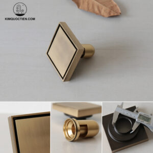 Phễu Thoát Sàn Kanly GCP10 Bằng Đồng