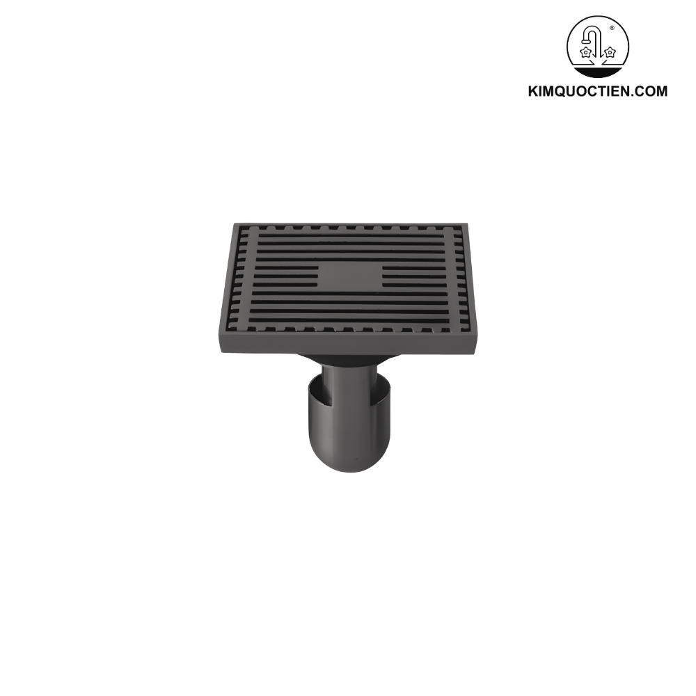 Phễu Thoát Sàn Kanly GCP11B 10x10cm Bằng Đồng Cổ Điển