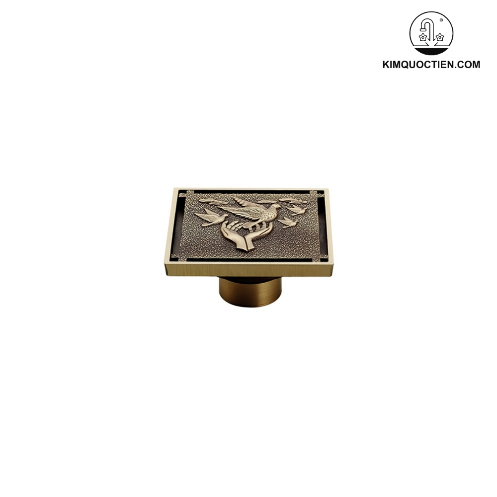 Phễu Thoát Sàn Kanly GCP12 Bằng Đồng