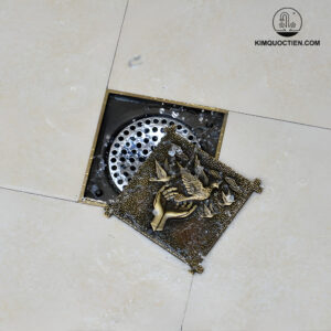 Phễu Thoát Sàn Kanly GCP12 Bằng Đồng