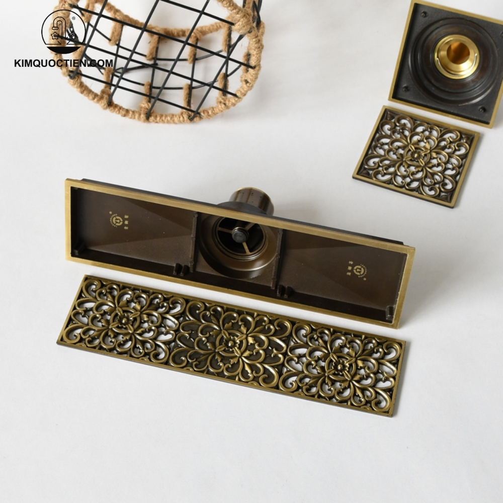 Phễu Thoát Sàn Kanly GCP61 Bằng Đồng