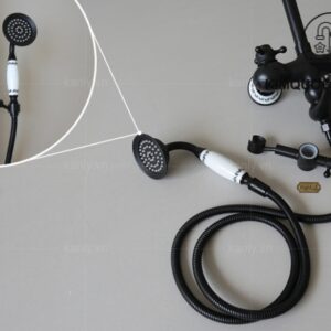 Bộ sen cây tắm đứng nóng lạnh bằng đồng Kanly GCS11B