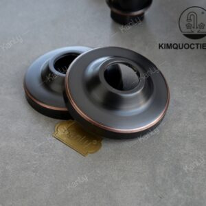 Vòi Sen Tắm Kanly GCS23B Nóng Lạnh Bằng Đồng Màu Đen