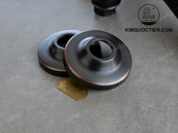 Vòi Sen Tắm Kanly GCS23B Nóng Lạnh Bằng Đồng Màu Đen