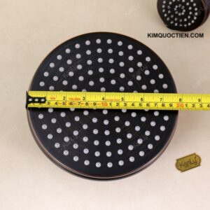 Vòi Sen Âm Tường Kanly GCS78B Nóng Lạnh Đồng Thau Cổ Điển Màu Đen