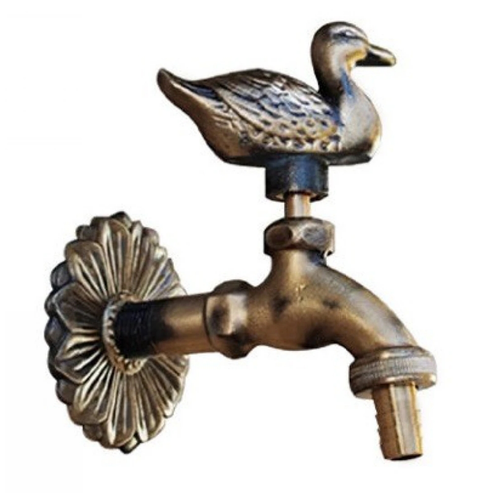 Vòi nước lạnh Kanly GCT02 gắn tường bằng đồng cổ điển