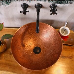 Vòi Gắn Tường Kanly GCT08B Nóng Lạnh Bằng Đồng Màu Đen