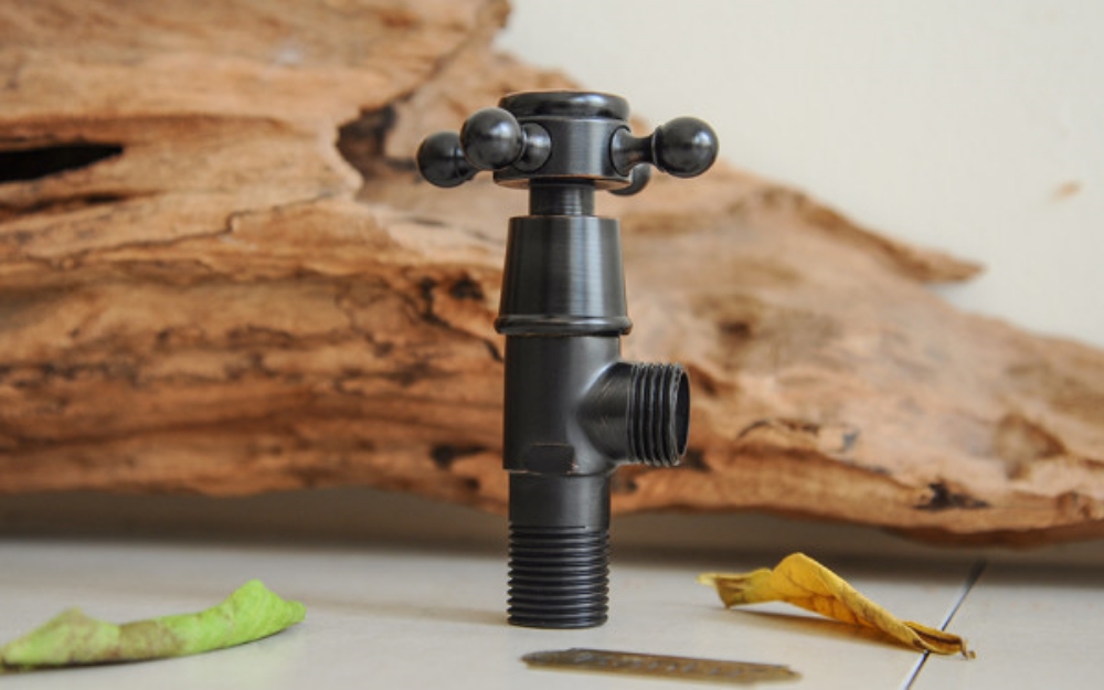 Van góc chặn khóa bằng đồng Kanly GCV11B