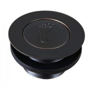 Đầu xả bồn tắm nằm Kanly GCX00B màu đen