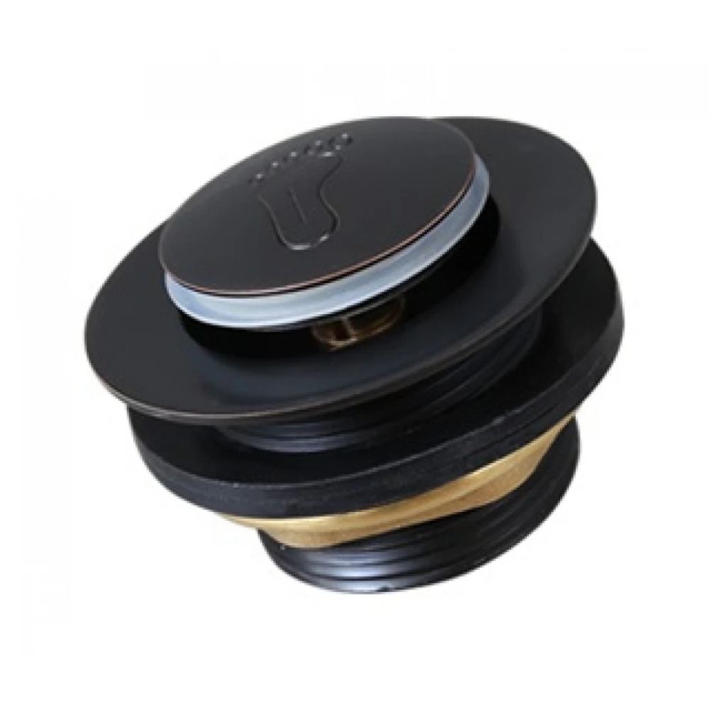 Đầu xả bồn tắm nằm Kanly GCX00B màu đen