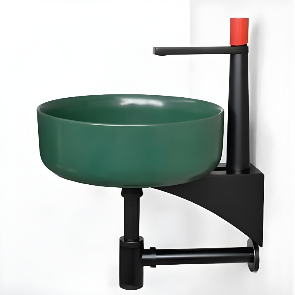 Vòi Lavabo Kanly KLA42.08 Nóng Lạnh Bằng Đồng