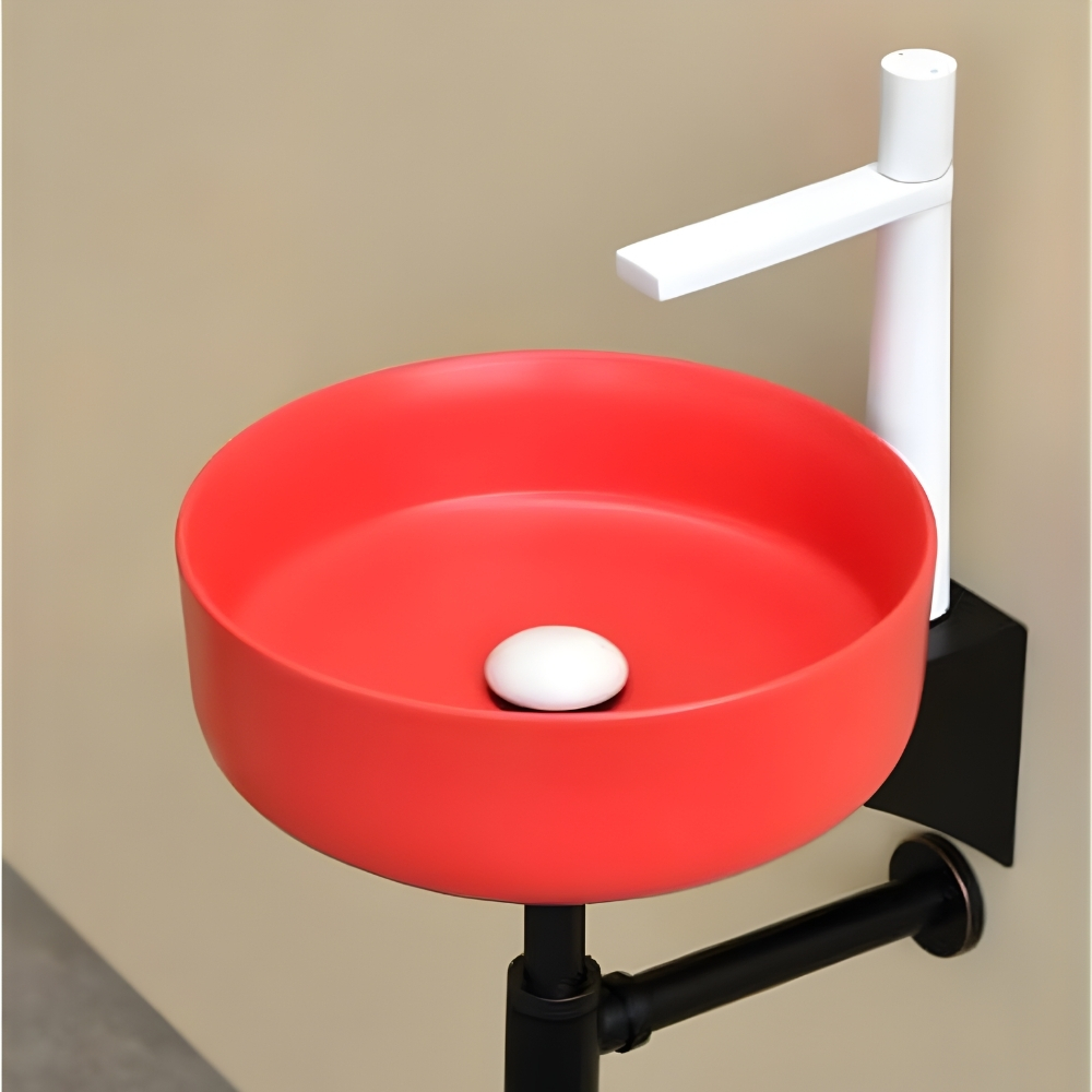 Vòi Lavabo Kanly KLA43 Nóng Lạnh Bằng Đồng