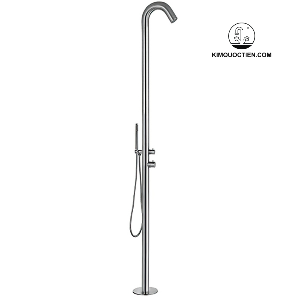 Vòi Sen Cây Kanly KLS9001 Nóng Lạnh Tắm Đứng Đặt Sàn Ngoài Trời