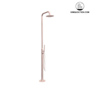 Sen Cây Tắm Đứng Kanly KLS9005RB Nóng Lạnh Đặt Sàn Ngoài Trời Màu Vàng Hồng