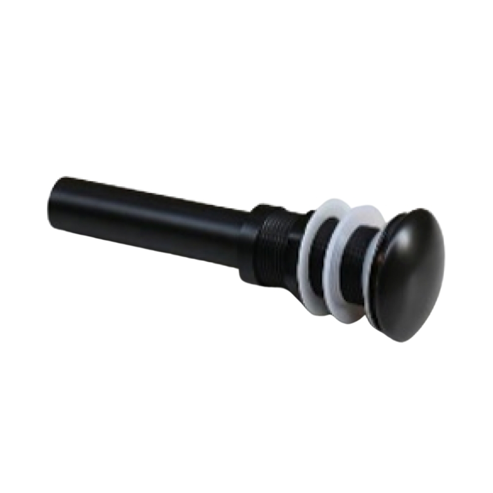 Đầu xả lavabo Kanly KLX12 sứ màu đen