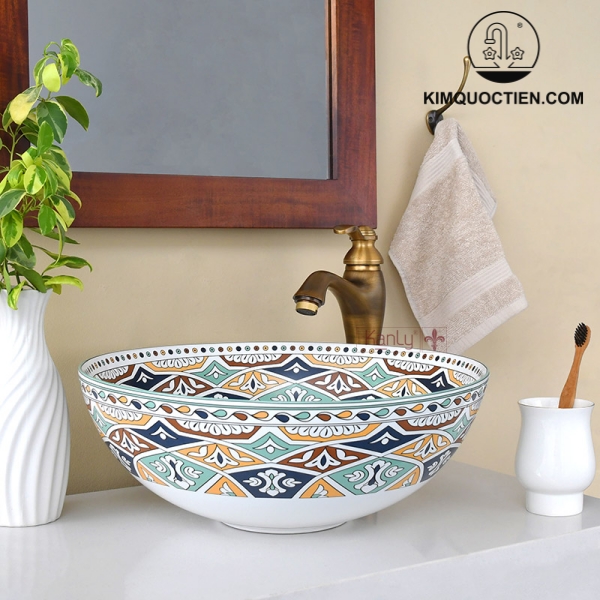 Chậu Rửa Mặt Lavabo Kanly SU714