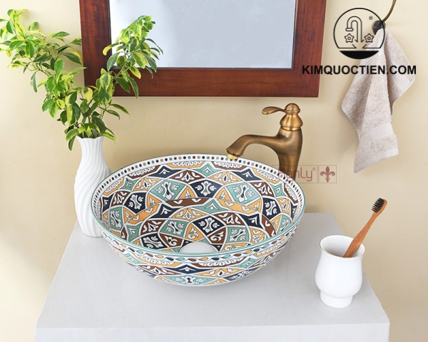 Chậu Rửa Mặt Lavabo Kanly SU714