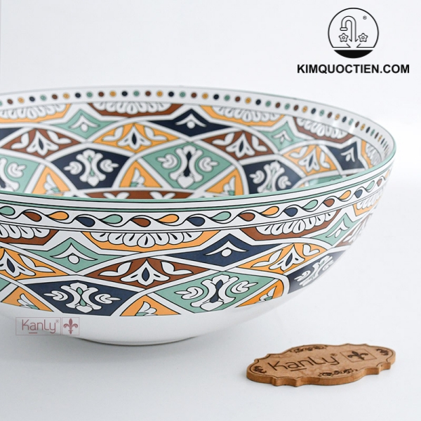 Chậu Rửa Mặt Lavabo Kanly SU714