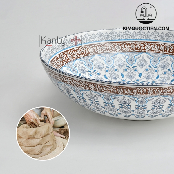 Chậu Rửa Mặt Lavabo Kanly SU715