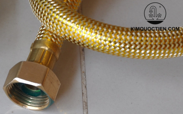Dây cấp nước 50cm bằng đồng Kanly GCK53