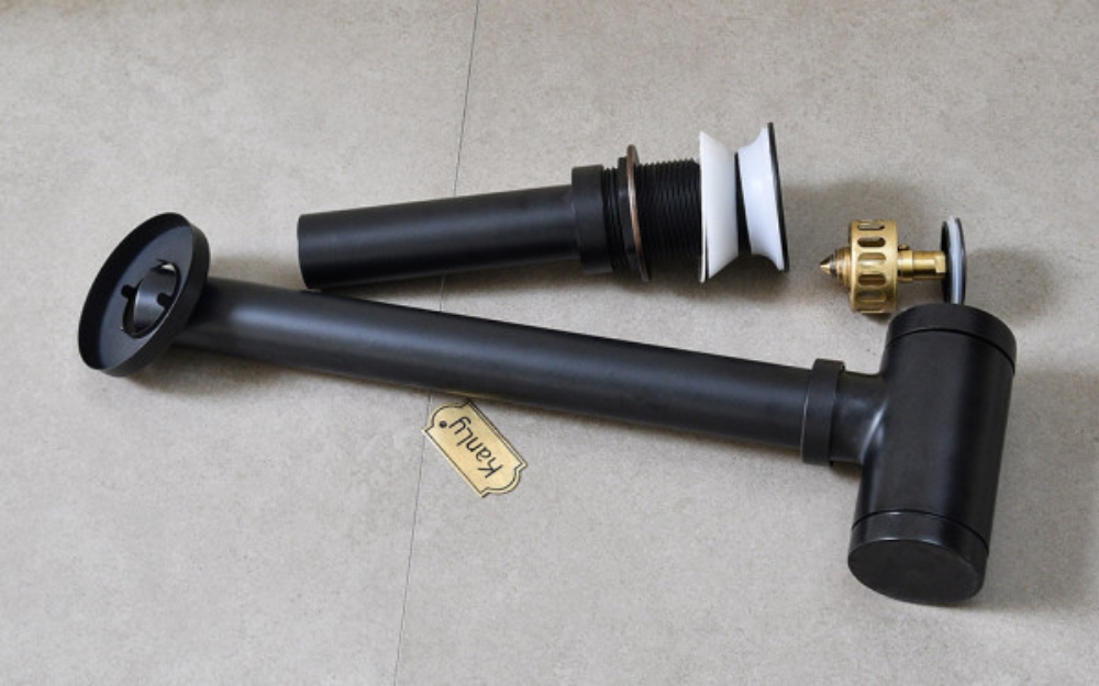 Ống thải chữ P Kanly bằng đồng GCP02B