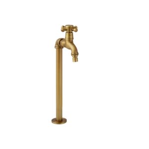 Vòi chậu thân cao nóng lạnh bằng đồng Kanly GCT01HM