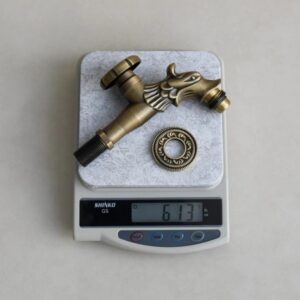 Vòi nước lạnh Kanly GCT02R gắn tường hình đầu rồng