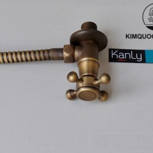 Van góc bằng đồng Kanly GCV11