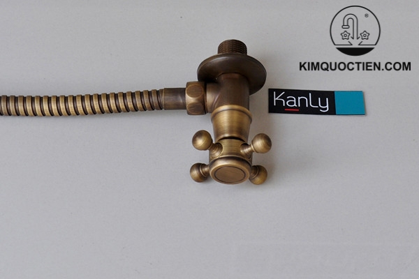 Van góc bằng đồng Kanly GCV11