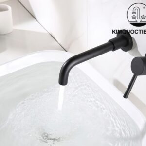 Vòi Lavabo Kanly GCT04B Nóng Lạnh Gắn Âm Tường
