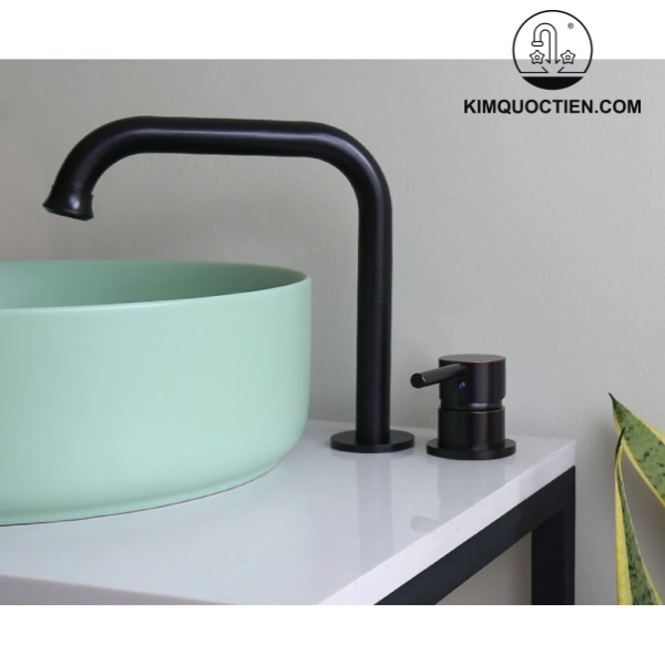 Vòi Lavabo Âm Bàn Kanly GCC40B Nóng Lạnh