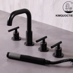 Vòi Lavabo 5 Lỗ Kanly GCB09B Nóng Lạnh