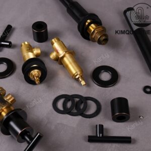 Vòi Lavabo 5 Lỗ Kanly GCB09B Nóng Lạnh