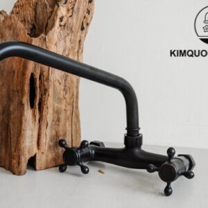 Vòi Rửa Chén Kanly GCT05B Nóng Lạnh Gắn Tường