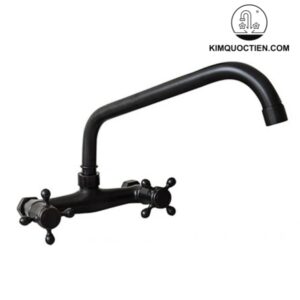 Vòi Rửa Chén Kanly GCT05B Nóng Lạnh Gắn Tường