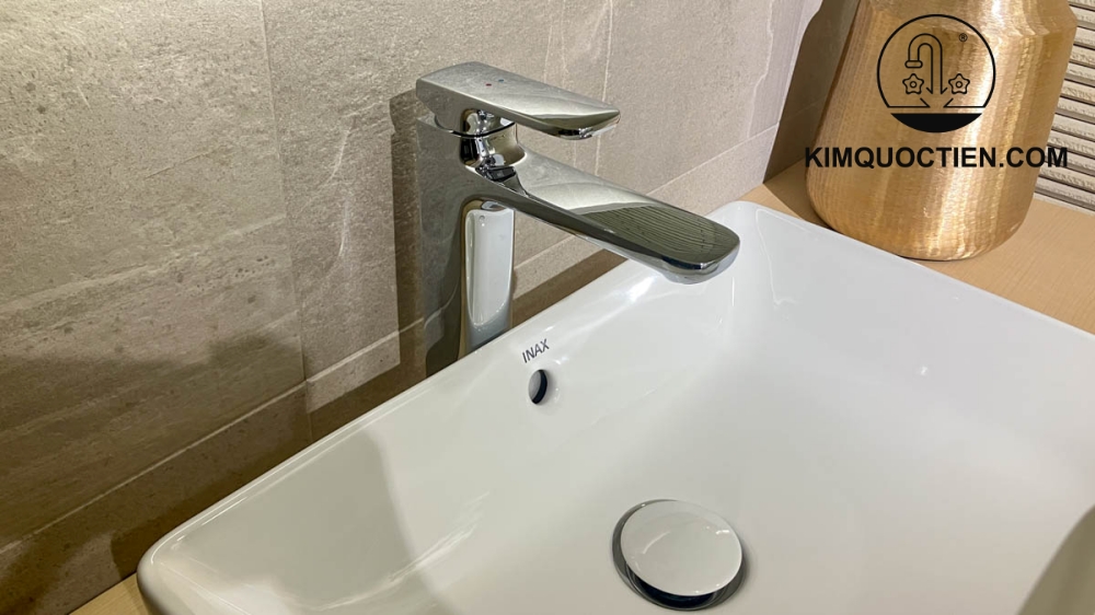 Vòi chậu đặt bàn cổ cao INAX LFV-632SH nóng lạnh