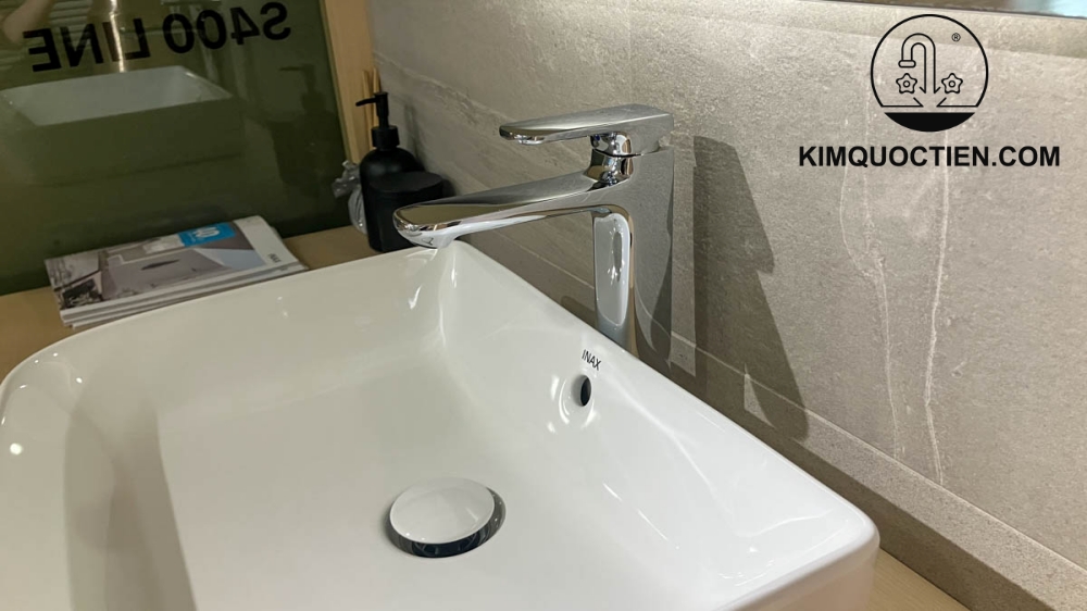 Vòi chậu đặt bàn cổ cao INAX LFV-632SH nóng lạnh