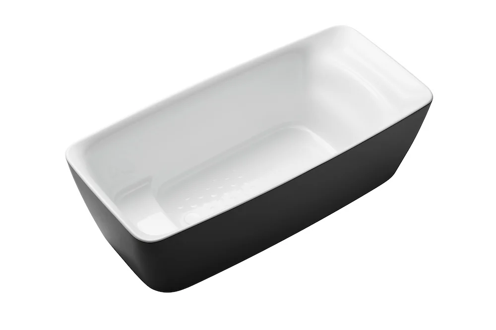 Bồn tắm TOTO PJY1724WPWEN#TBL/TVBF412 dòng GALALATO đá cẩm thạch nhân tạo màu đen