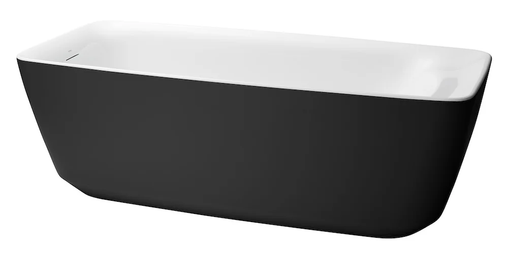 Bồn tắm TOTO PJY1724WPWEN#TBL/TVBF412 dòng GALALATO đá cẩm thạch nhân tạo màu đen