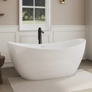 Bồn Tắm Nằm Đặt Sàn MOWOEN MW8207P-165 Nguyên Khối 1650mm