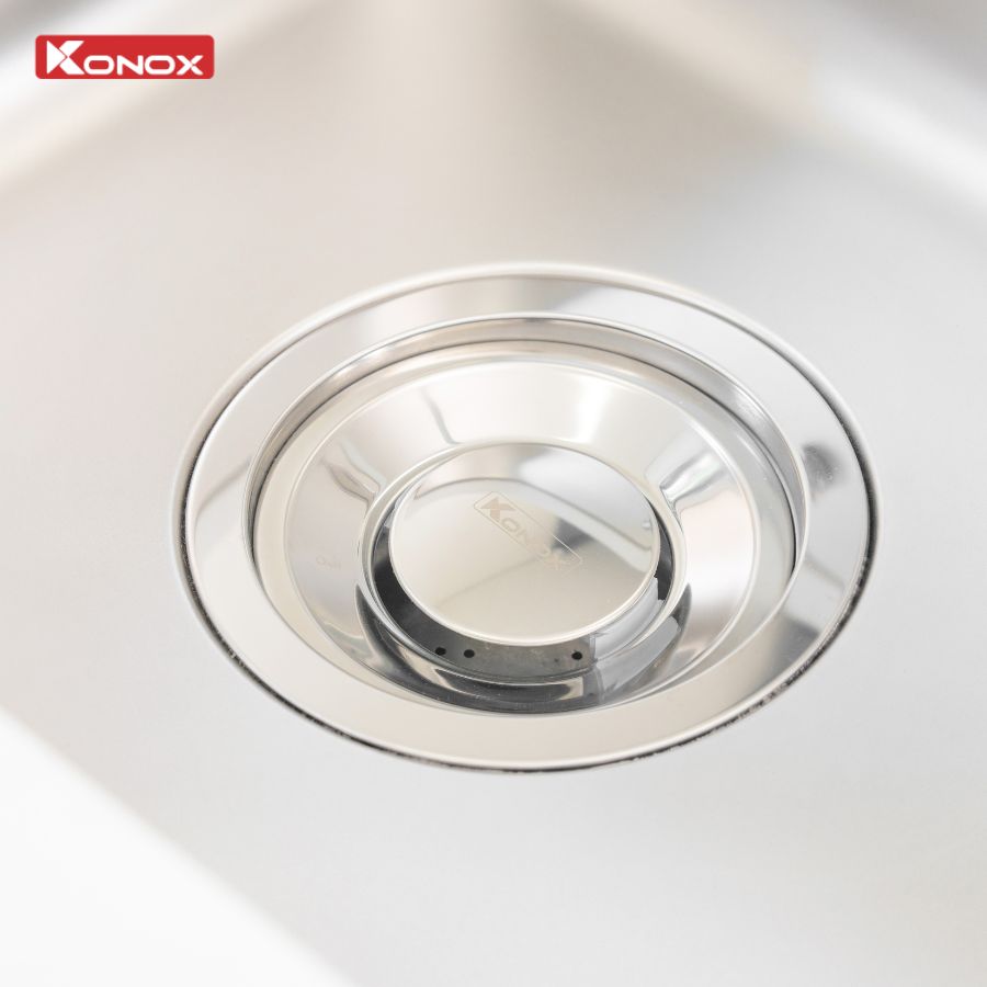 Chậu Rửa Bát Phong Cách Nhật Bề Mặt Mịn KONOX Tari 8050SM 800mm
