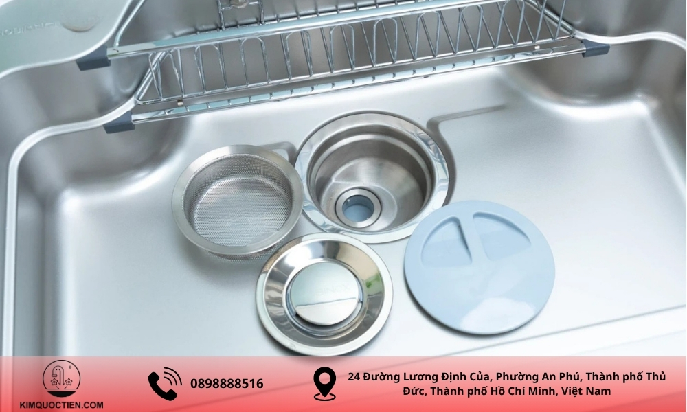 CHẬU RỬA BÁT 1 HỐ NOBINOX LIRA NJ580D