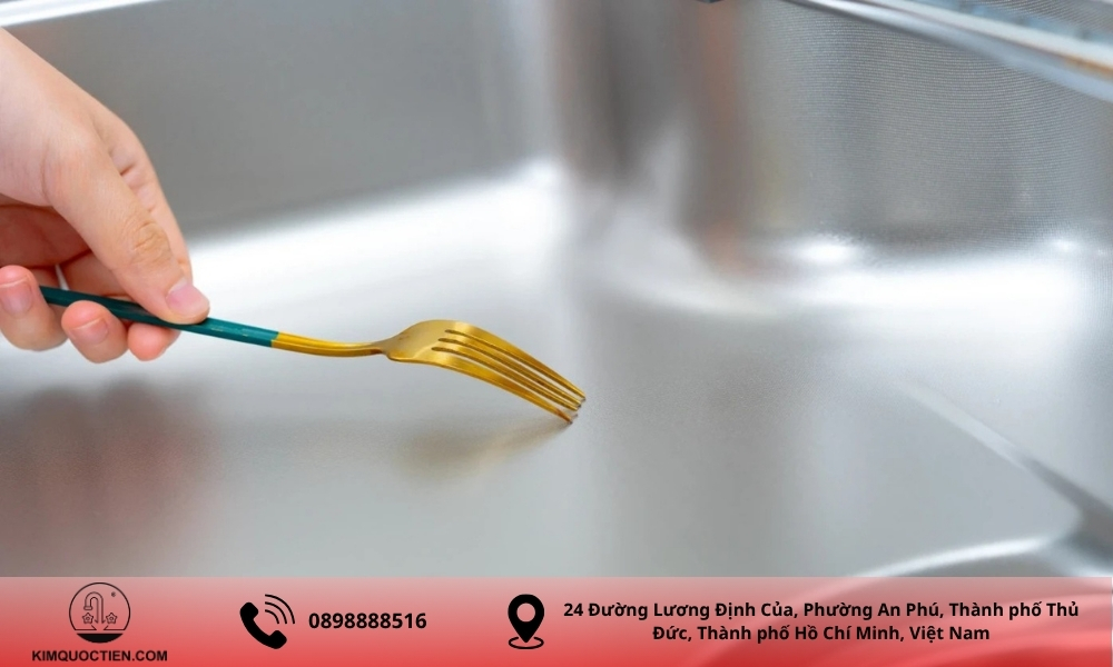 CHẬU RỬA BÁT 1 HỐ NOBINOX LIRA NJ580D
