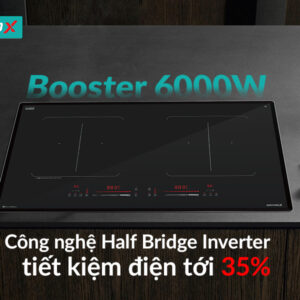 Bếp từ 2 vùng nấu GRANDX GX IH785Titan kính chống xước